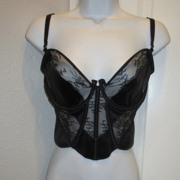 HONEY BIRDETTE REMY BLACK BUSTIER 36D - Picture 4 of 8